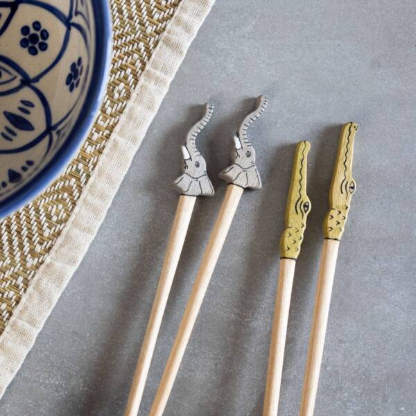 * Tembo Elephant Chopstick Set * - Image 4