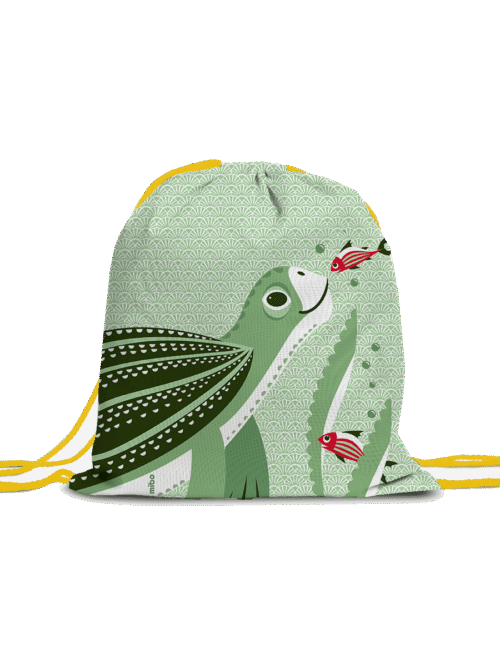 Leatherback turtle kid's activity bag