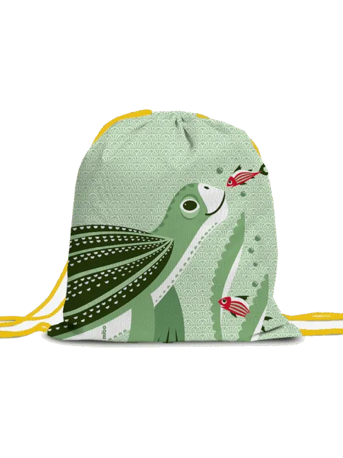 Leatherback turtle kid's activity bag