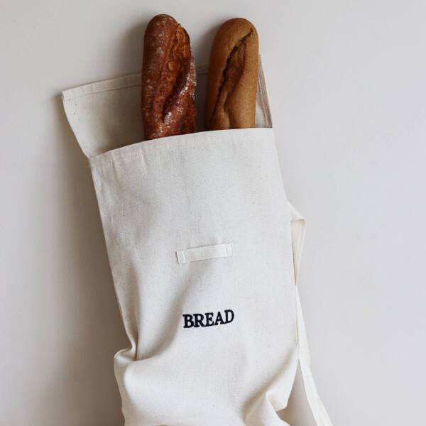 Canvas Cotton Natural Portable Bread Storage Bag