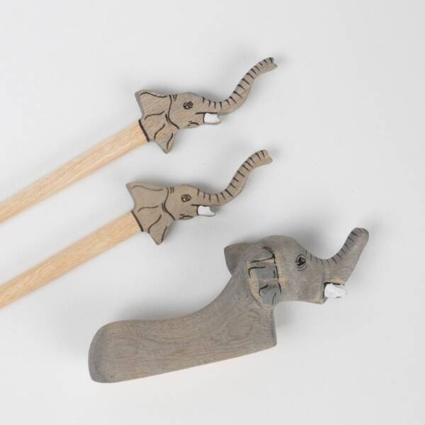* Tembo Elephant Chopstick Set * - Image 2