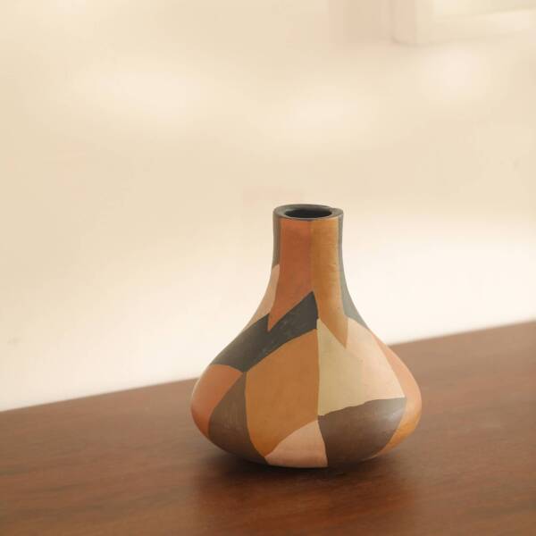 Retro Terracotta Vase (Small) - Image 4