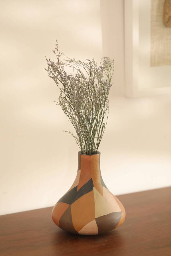 Retro Terracotta Vase (Small) - Image 3