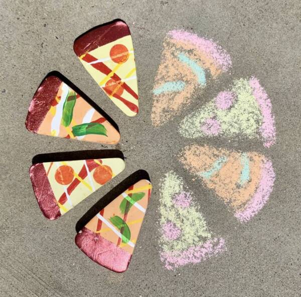 UNCOMMON PIZZA | TWEE HANDMADE SIDEWALK CHALK - Image 4
