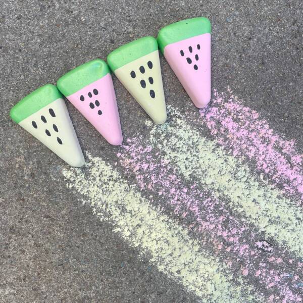 WHITNEY'S WATERMELON TWEE HANDMADE SIDEWALK CHALK - Image 3