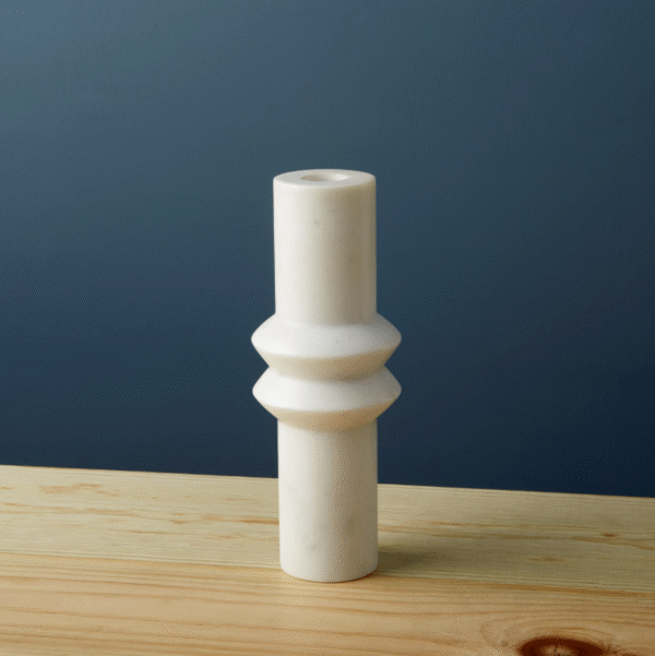 Aruna Marble Candlestick