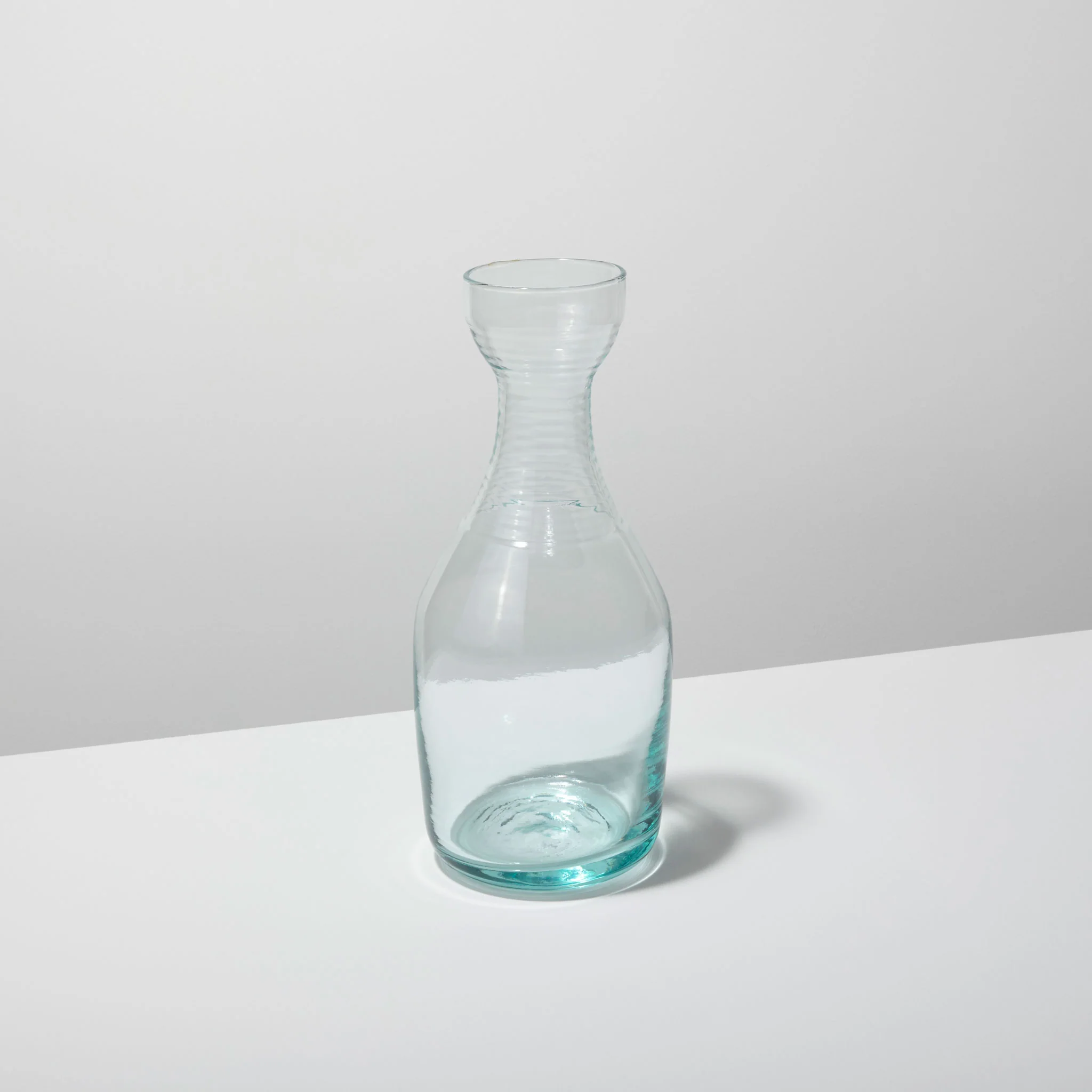 Recycled Glass Ripple Carafe Set