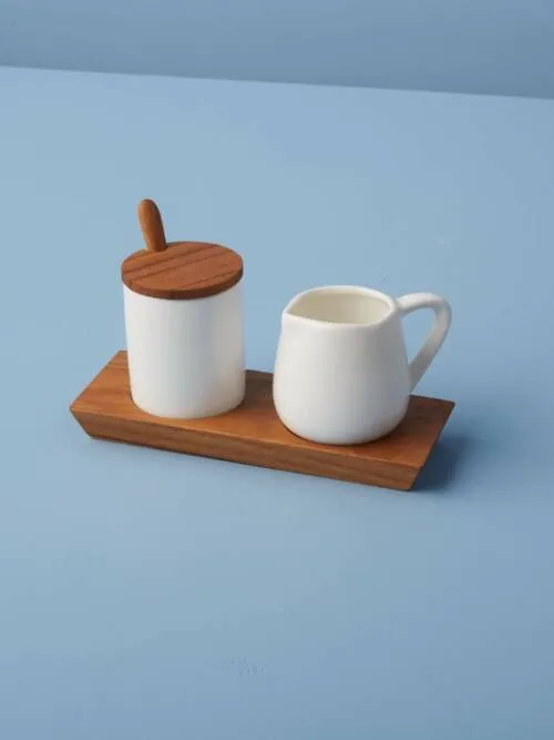 Amelia Cream & Sugar Set