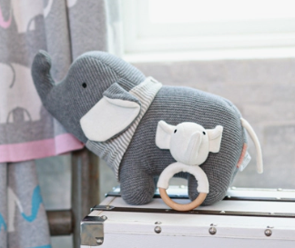 Eli The Elephant Knitted Toy