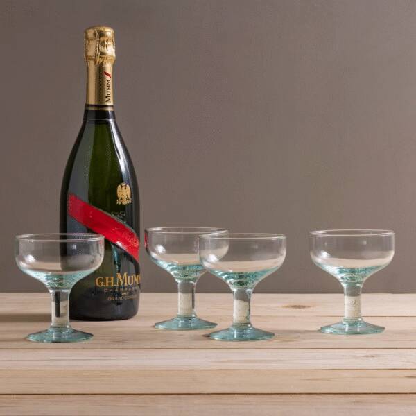 Recycled Coupe Glass - Image 5
