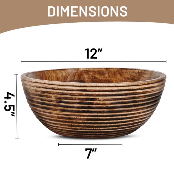 Darma Valley Mangowood Bowl - Image 7