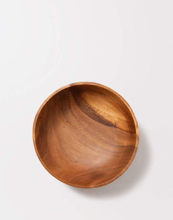 Mahogany Wood Bowl - Image 5