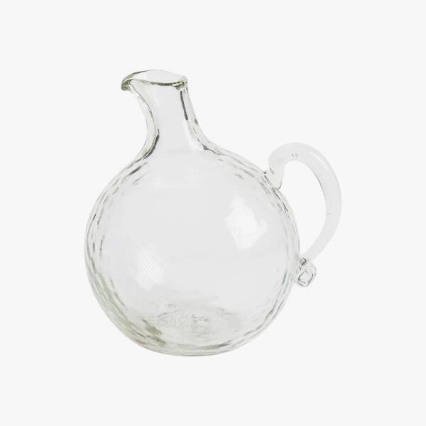Pebble Glass Globe Pitcher - Image 4