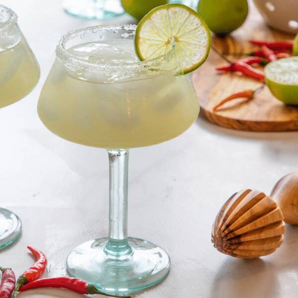 Recycled Margarita Glass - Image 2