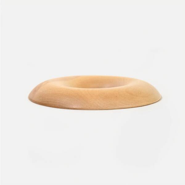Circular Wooden Doughnut Trivet - Image 5