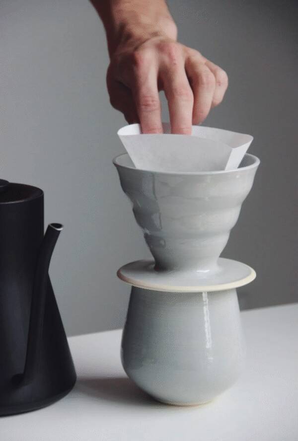 Ceramic Pour Over Coffee Set - Image 3
