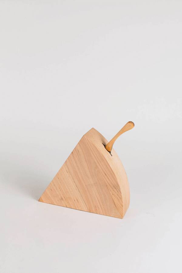 Cheese Block with Hand Forged Knife