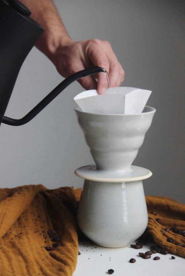 Ceramic Pour Over Coffee Set - Image 4