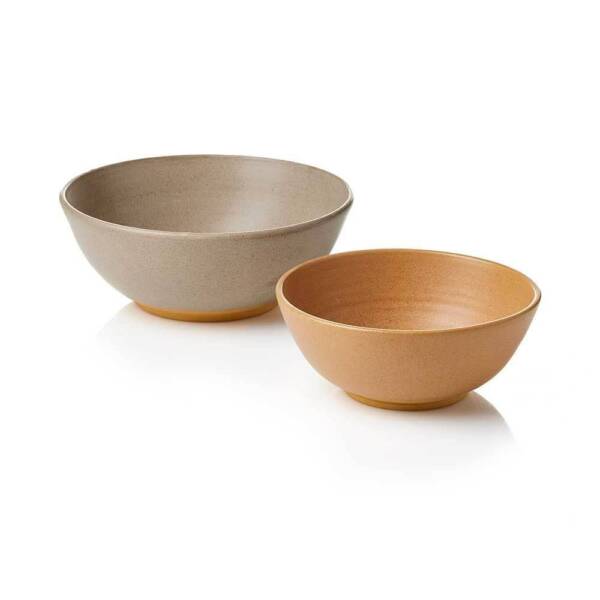 Amber & Gray Dhabba Bowls - Set of 2