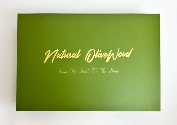 Olive Wood Luxury Hostess Gift Set - Image 2