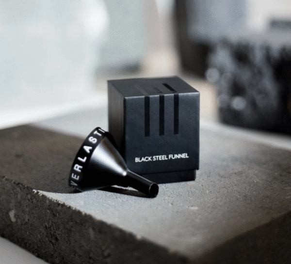 Black Steel Funnel
