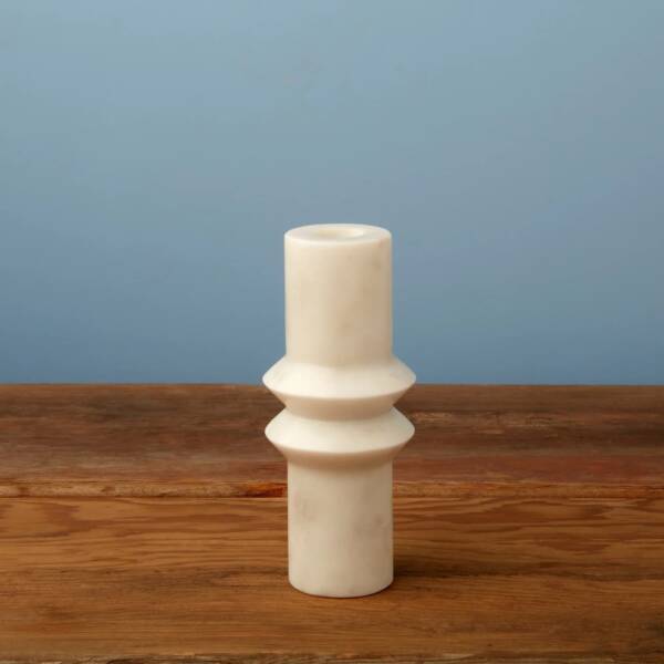 Aruna Marble Candlestick - Image 2