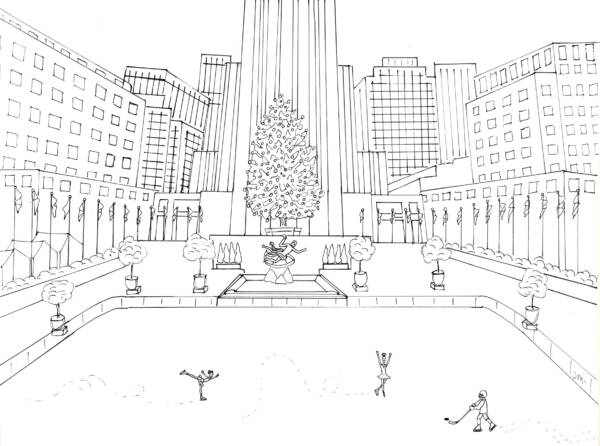 Color New York City coloring book - Image 7