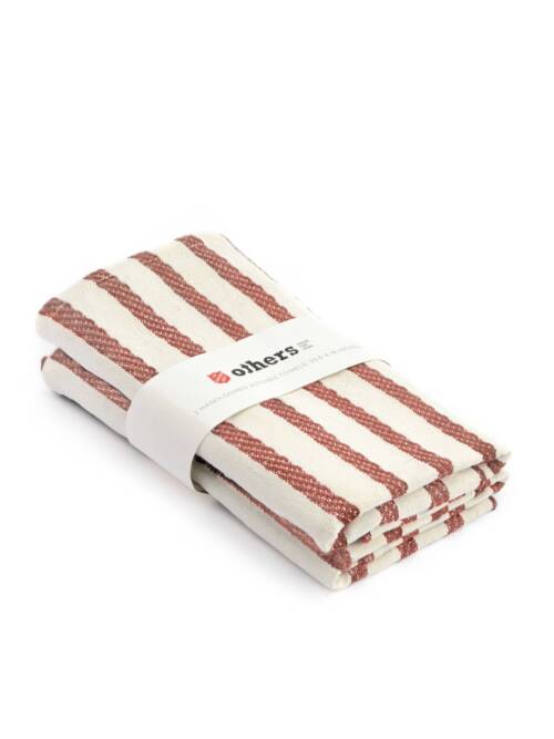 Tea Towels (set of 2): Terracotta