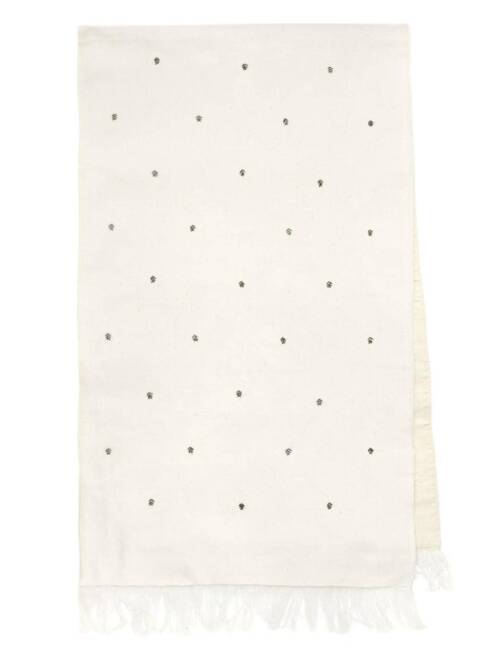 Table Runner Green Leaves