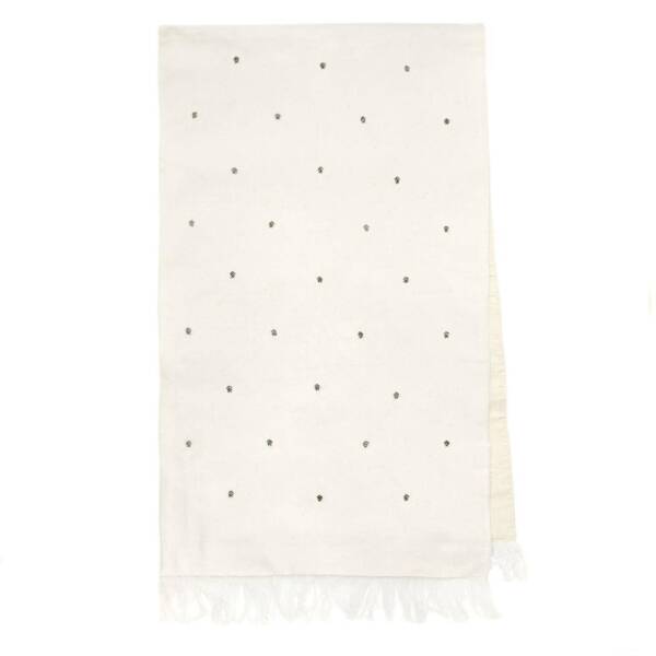 Table Runner Green Leaves