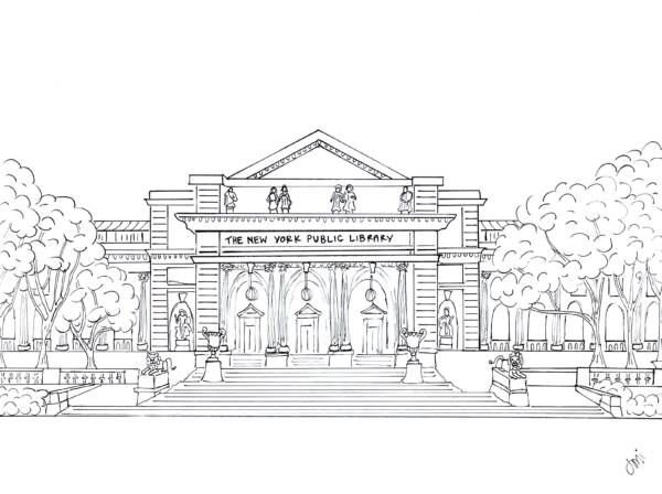 Color New York City coloring book - Image 6