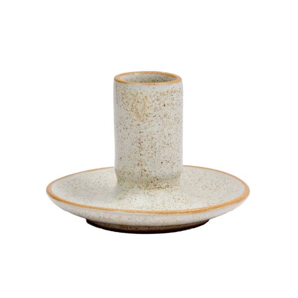 Ceramic Candle Holders: Forest Speckle - Image 4