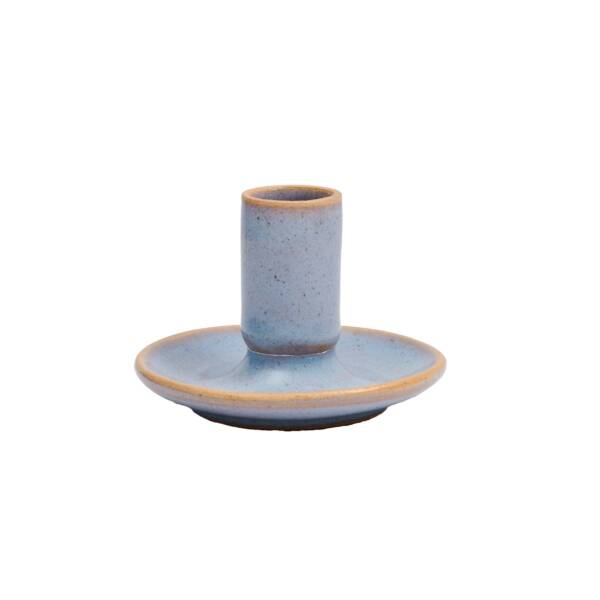 Ceramic Candle Holders: Cosmos Blue