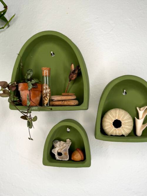 Cement Arch of Inspiration Trio - Moss