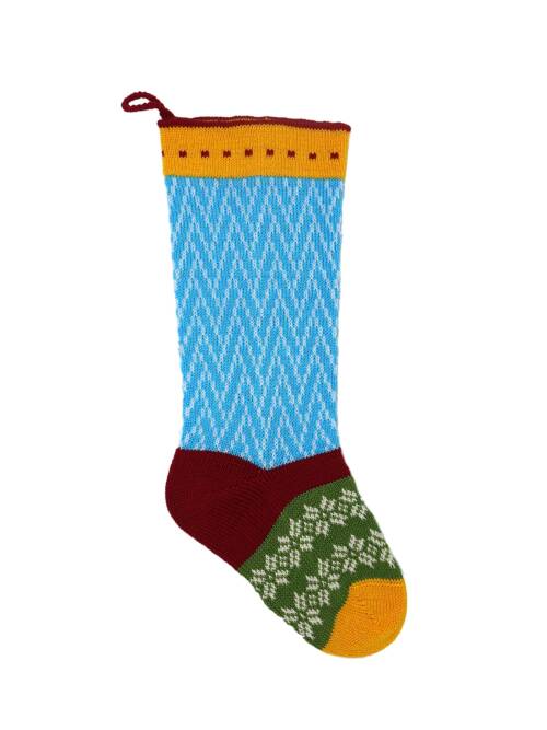 Colorful Stocking - Blue
