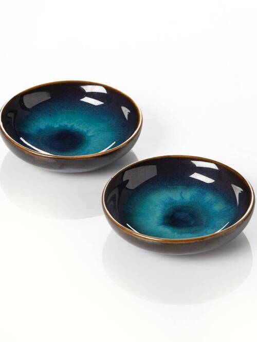 Lak Lake Ceramic Dipping Bowls - Set of 2