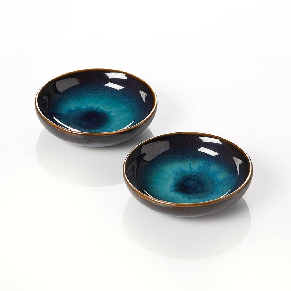 Lak Lake Ceramic Dipping Bowls - Set of 2