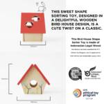 Woodland Bird House Shape Sorter - Image 5