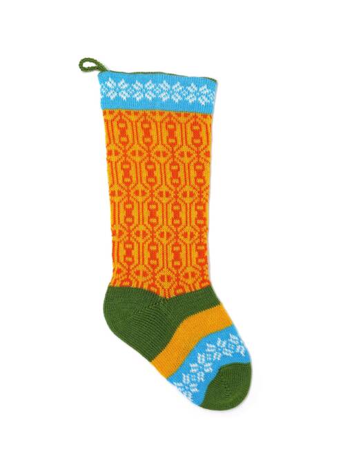 Colorful Stocking - Yellow