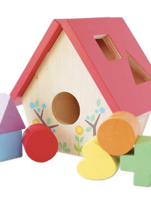 Woodland Bird House Shape Sorter