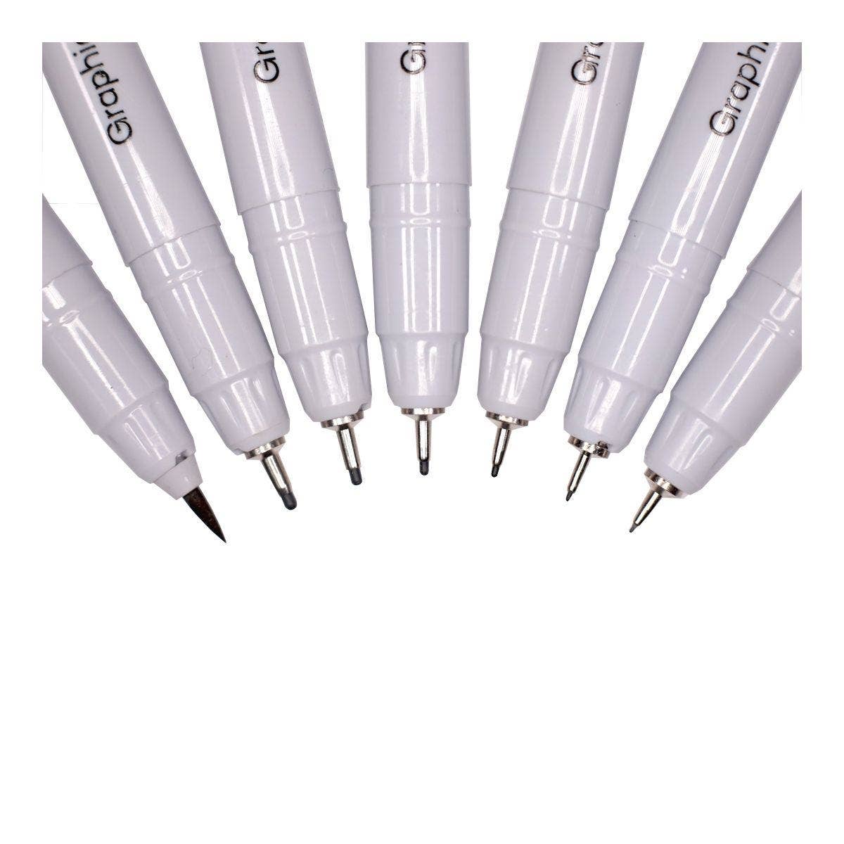 Graphic Fine liners Set Premium 7pc - Image 4