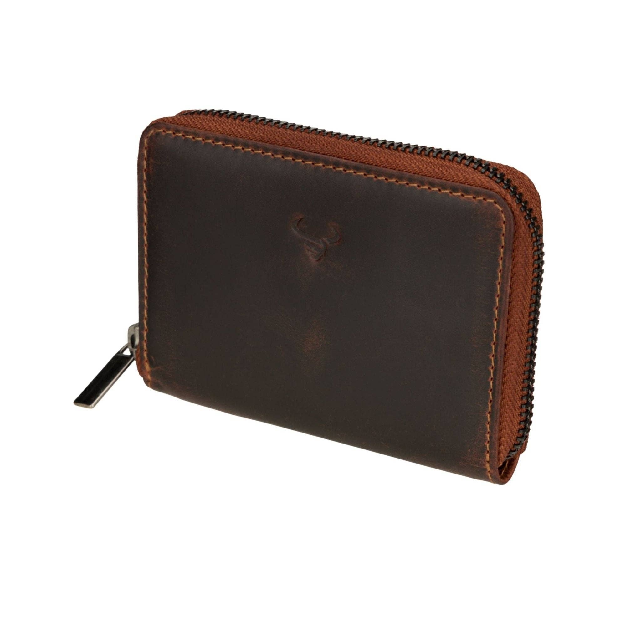 Hazel Leather Wallet – Women – Chestnut - Image 3