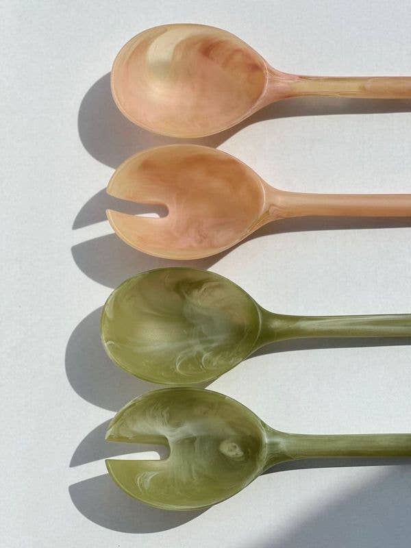 Salad Servers - Olive Set - Image 5