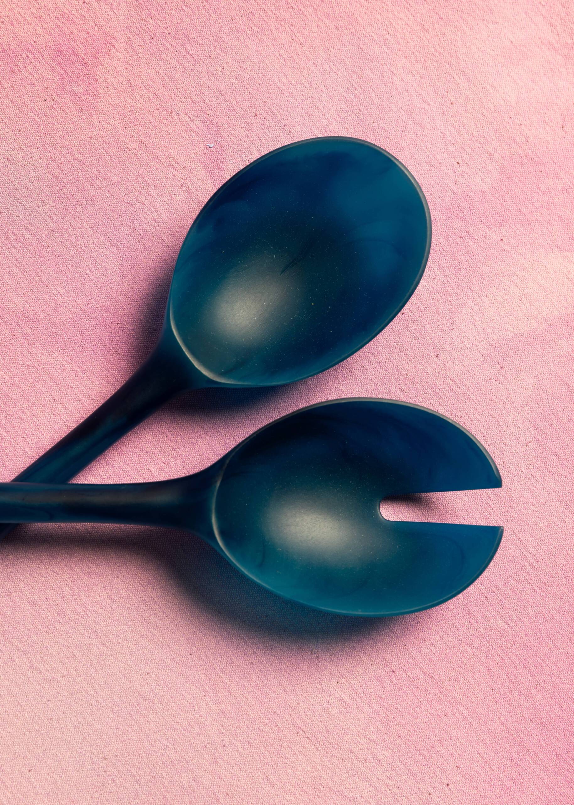 Salad Servers - Blue Set - Image 2