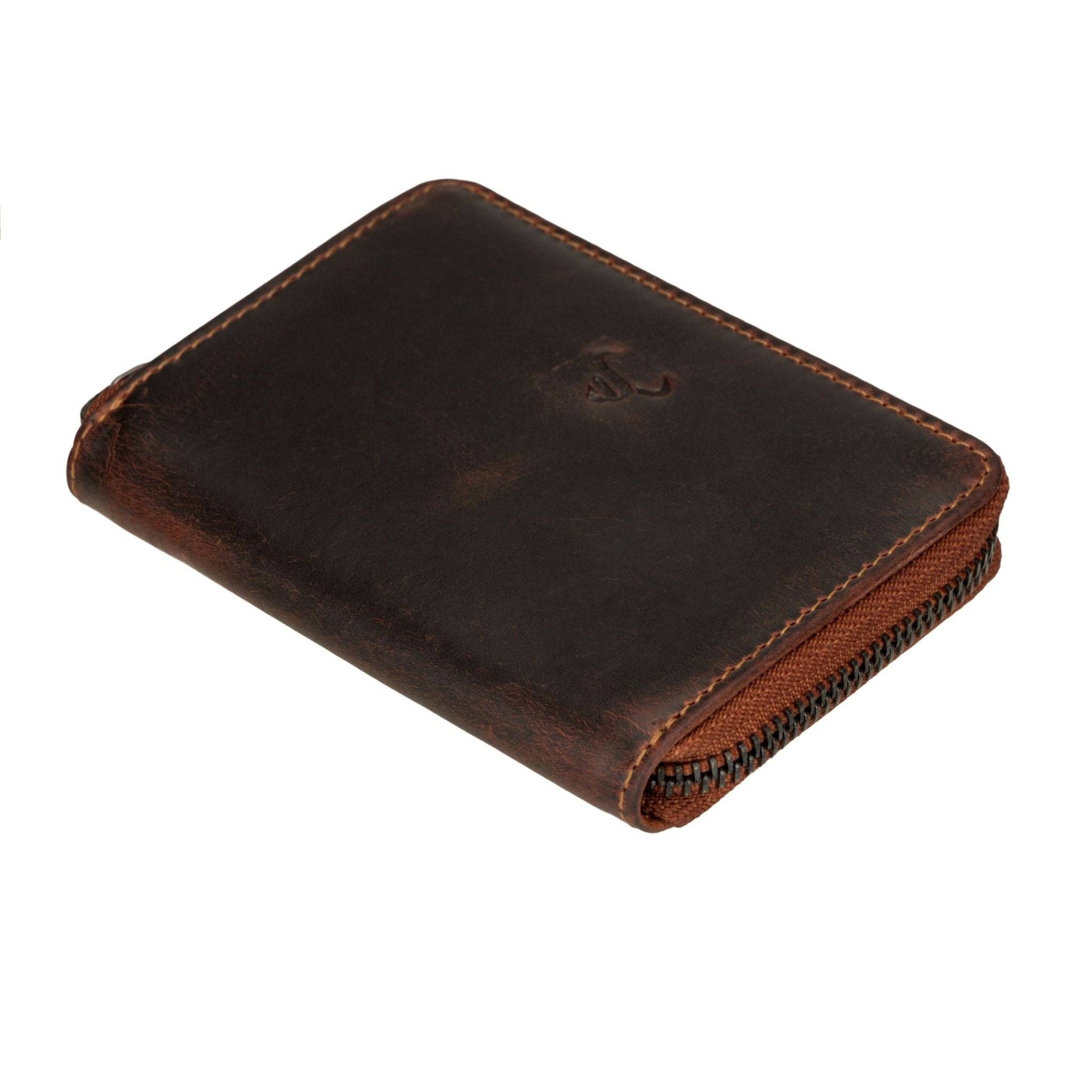 Hazel Leather Wallet – Women – Chestnut - Image 4