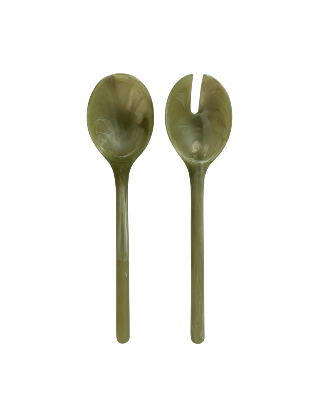 Salad Servers - Olive Set - Image 2