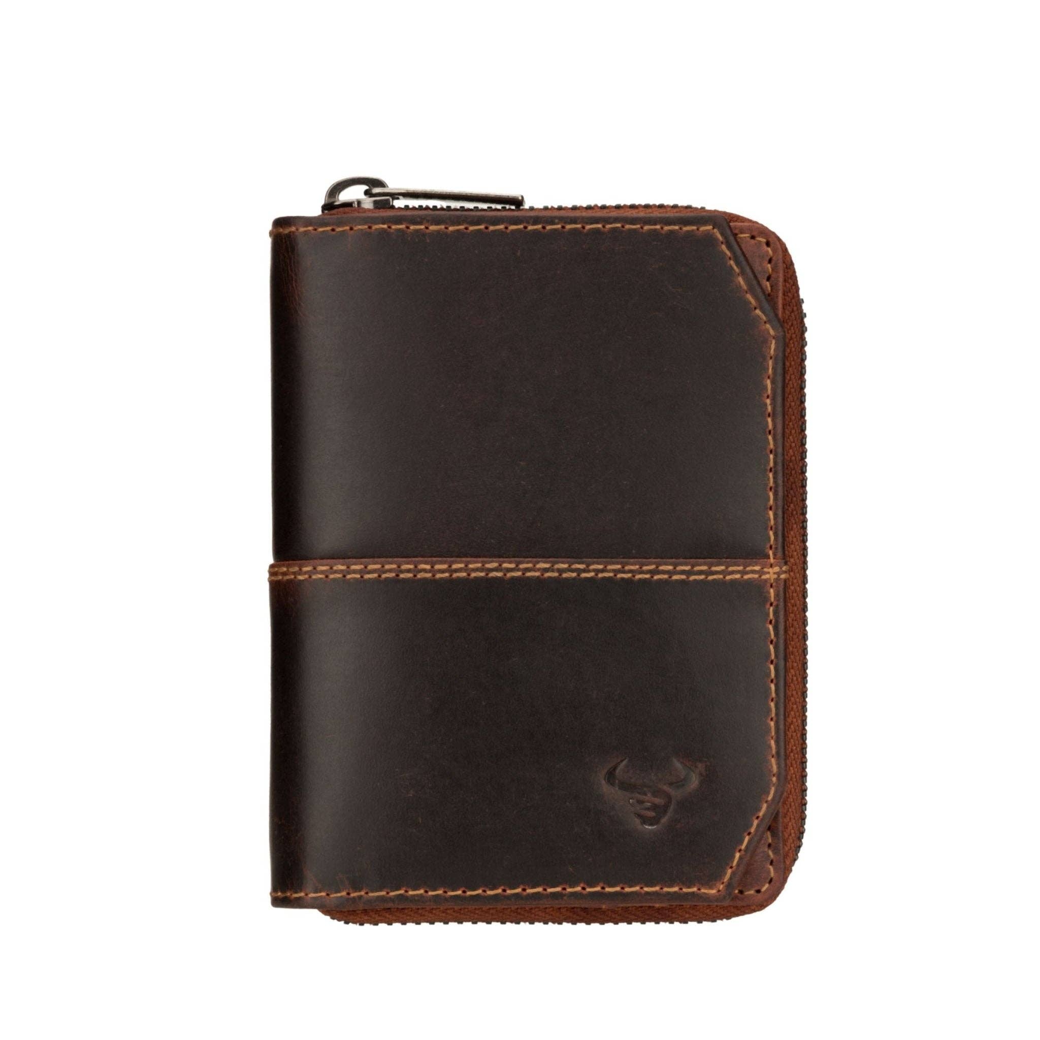 Nora Leather Wallet – Women – Chestnut