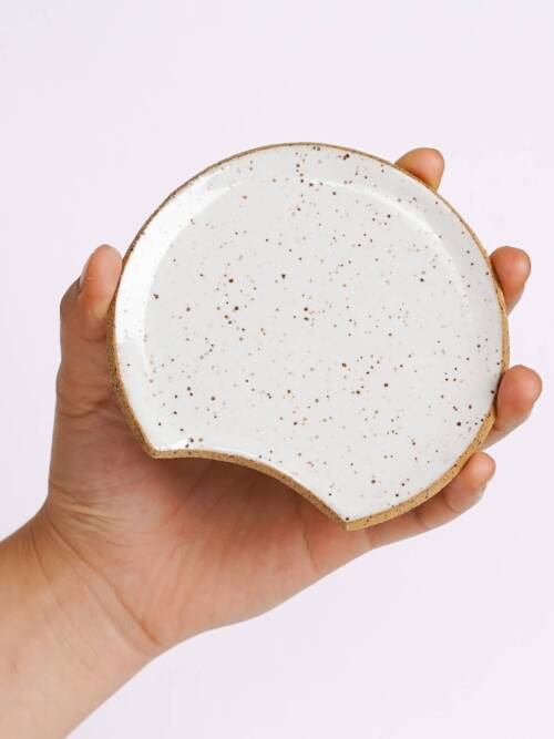 Speckled Ceramic Spoon Rest