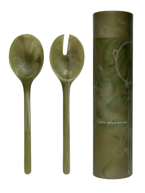 Salad Servers - Olive Set
