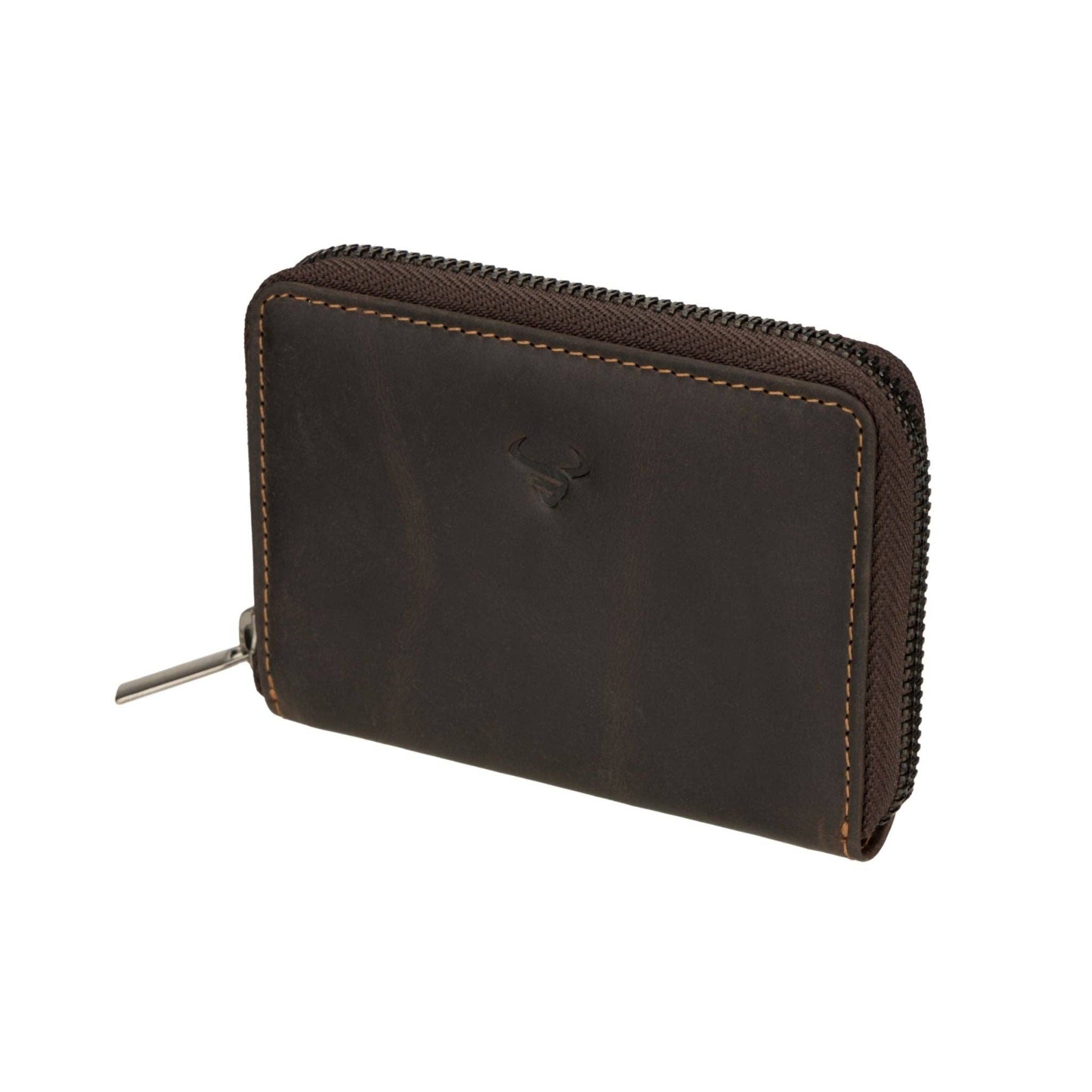 Hazel Leather Wallet – Women – Brown - Image 4